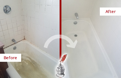 caulking bathtub grout before mold remove residential sir saying others tim