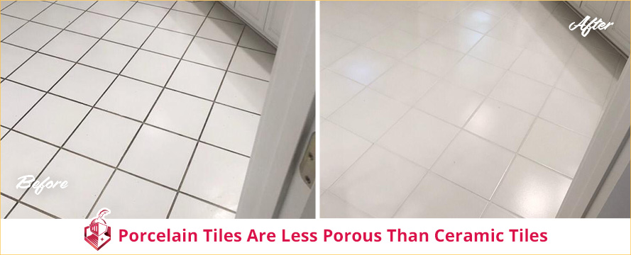  Porcelain Tiles Are Less Porous Than Ceramic Tiles
