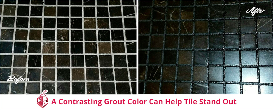 Residential Grout Recoloring