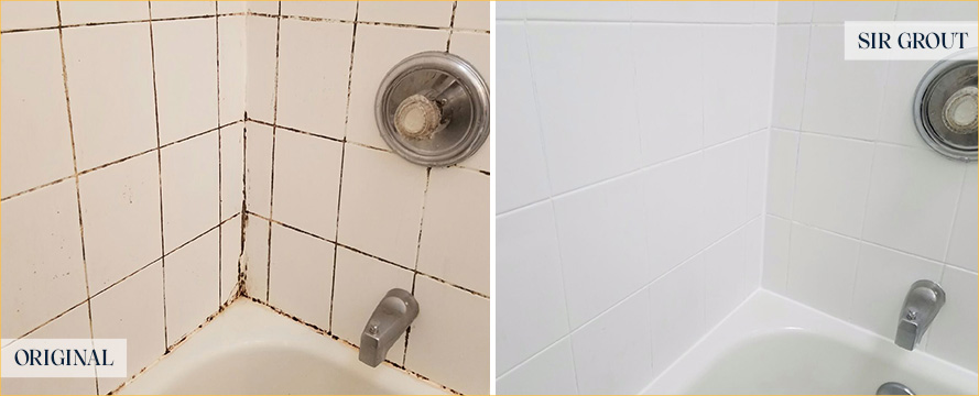 Grout Recoloring and Sealing