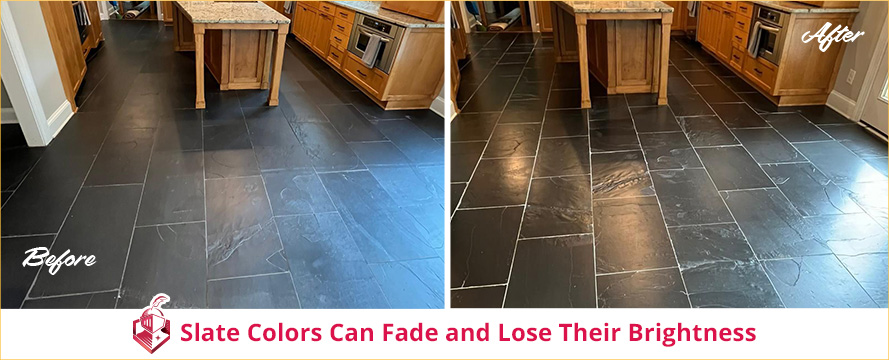 Slate Colors Can Fade and Lose Their Brightness