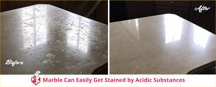 Marble Honing and Polishing: A Quick and Easy Solution for Etch Marks