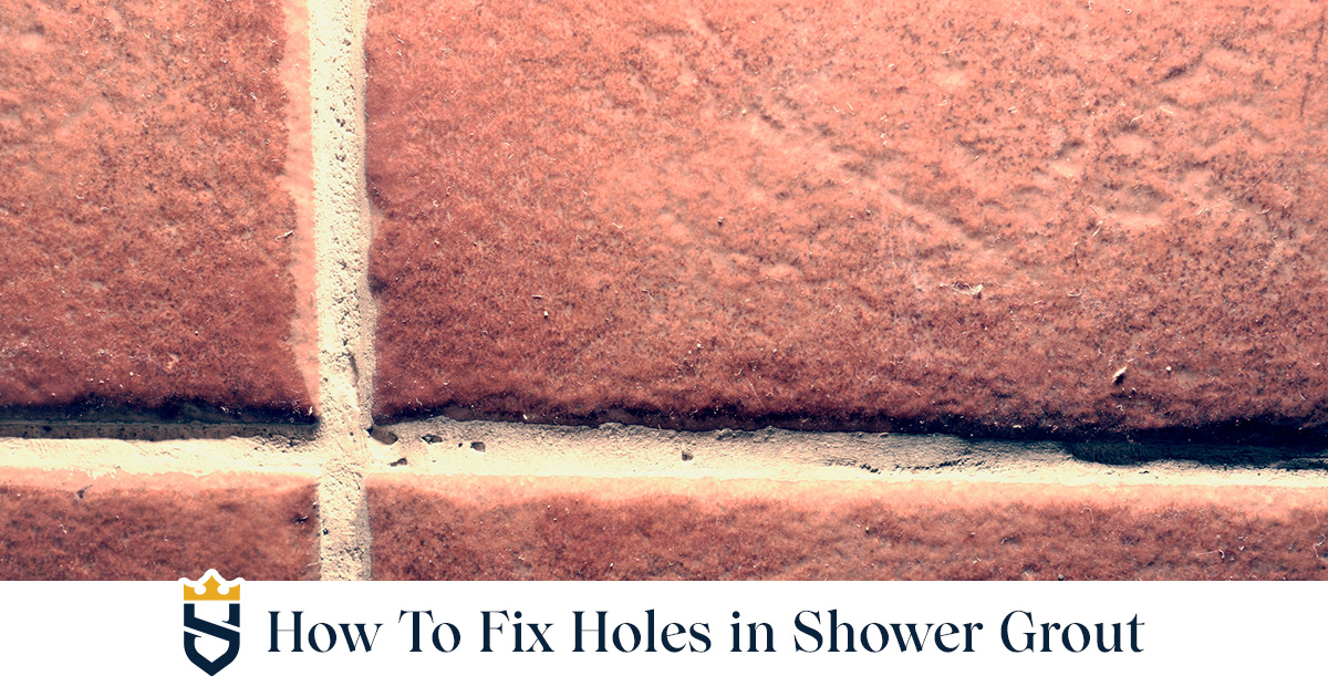 How To Fix Holes in Shower Grout