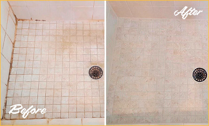Sir Grout Can Make Old Showers Look Like New After Repairing Holes in the Grout