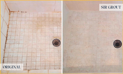 Sir Grout Can Make Old Showers Look Like New After Repairing Holes in the Grout