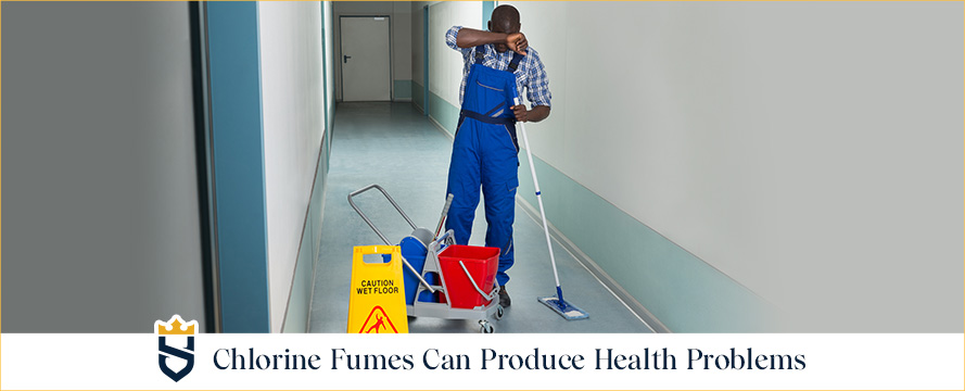 Chlorine Fumes Can Produce Health Issues to People