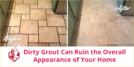 A Professional Grout Cleaning Job in Orlando FL Gave This Kitchen Floor an  Improved New Look