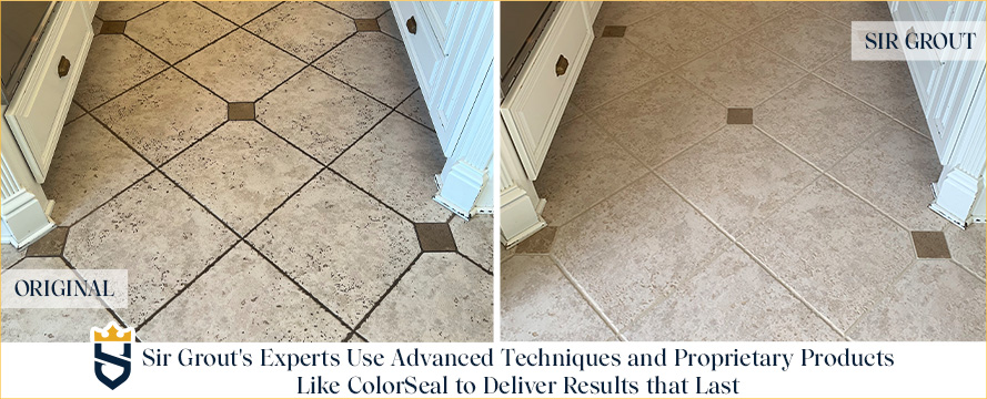 Restoring Grout Color Can be a Simple, Transformative Solution that Doesn't Require Replacing Tiles