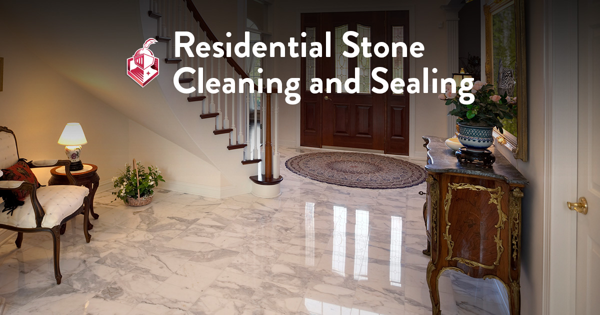 Residential Stone Cleaning and Sealing Sir Grout