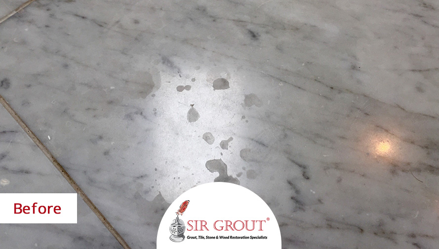Marble Honing and Polishing: A Quick and Easy Solution for Etch Marks
