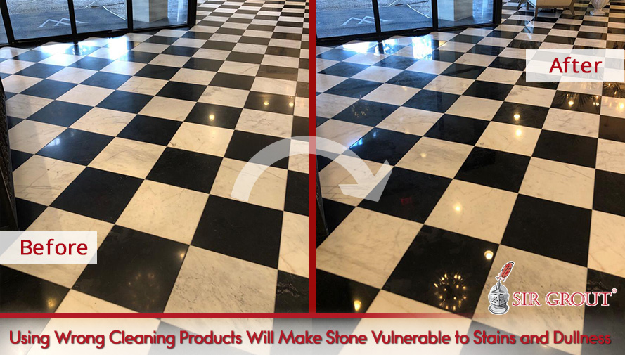 pH-Neutral Cleaners Are the Best Option for Stone Floors Using Wrong Cleaning Products Will Make Stone Floors Vulnerable to Stains and Dullness