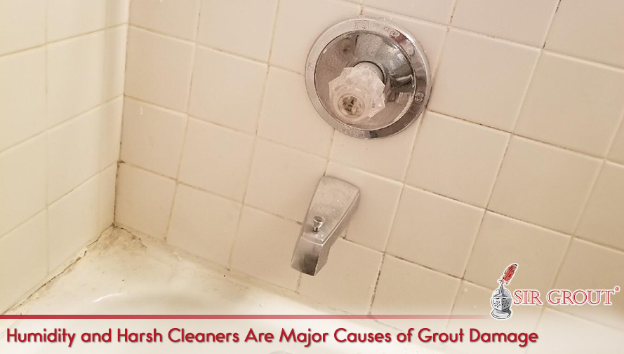 Humidity and Harsh Cleaners Are Major Causes of Grout Damage