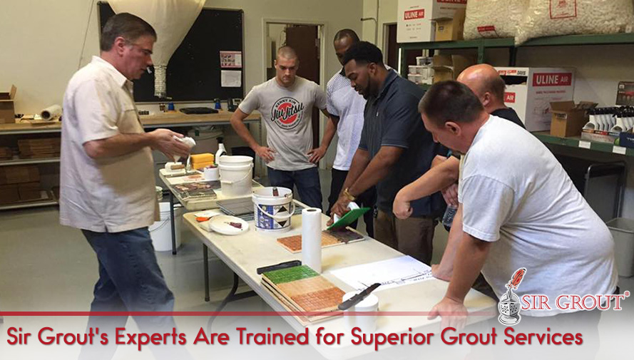 Colorseal Provides Grout a Layer of Protection with Its Powerful Sealing Properties Sir Grout's Experts Are Trained for Superior Grout Services