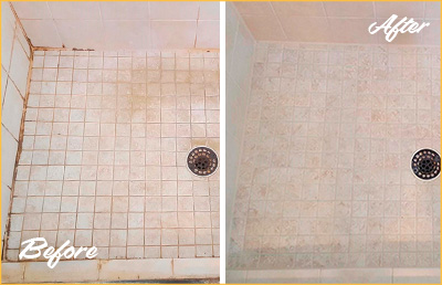 Sir Grout Can Make Old Showers Look Like New After Repairing Holes in the Grout