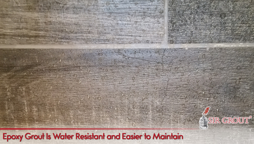 Epoxy Grout Is Water Resistant and Easier to Maintain