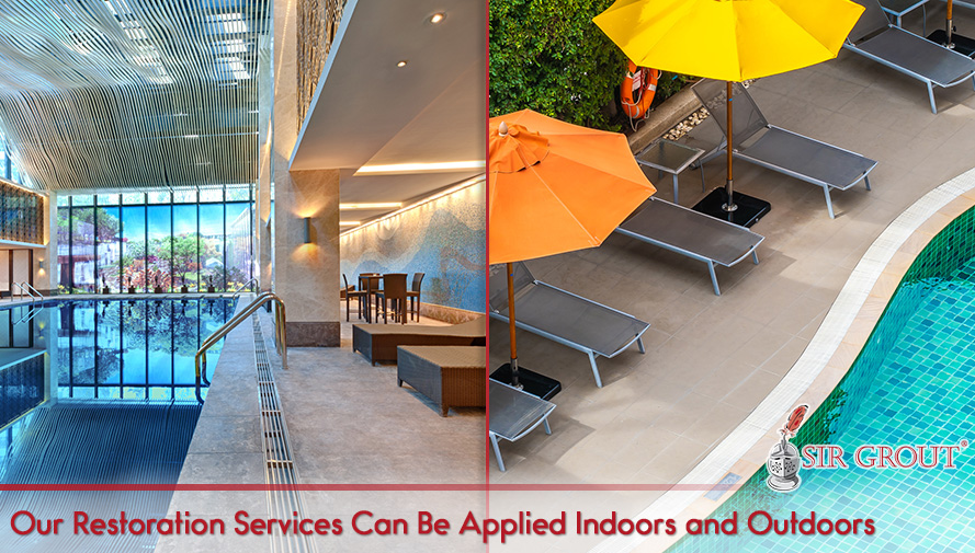 Our Restoration Services Can Be Applied Indoors and Outdoors