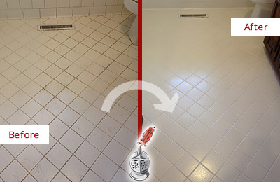 Residential Grout Recoloring And, Floor Tile Grout Stain