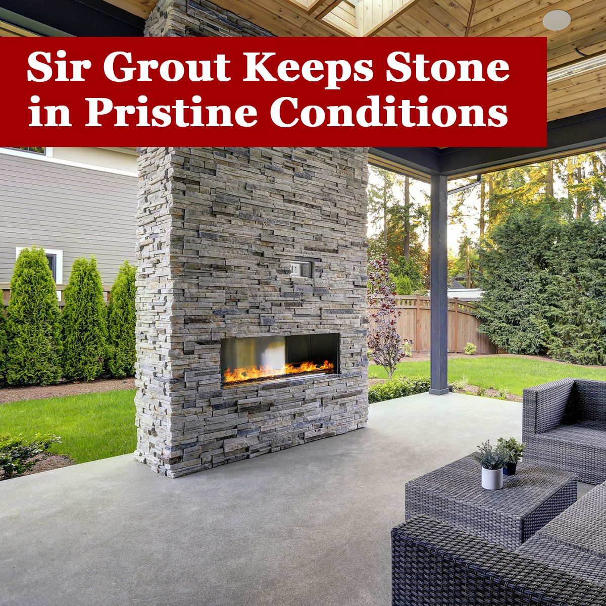 Sir Grout Keeps Stone in Pristine Conditions