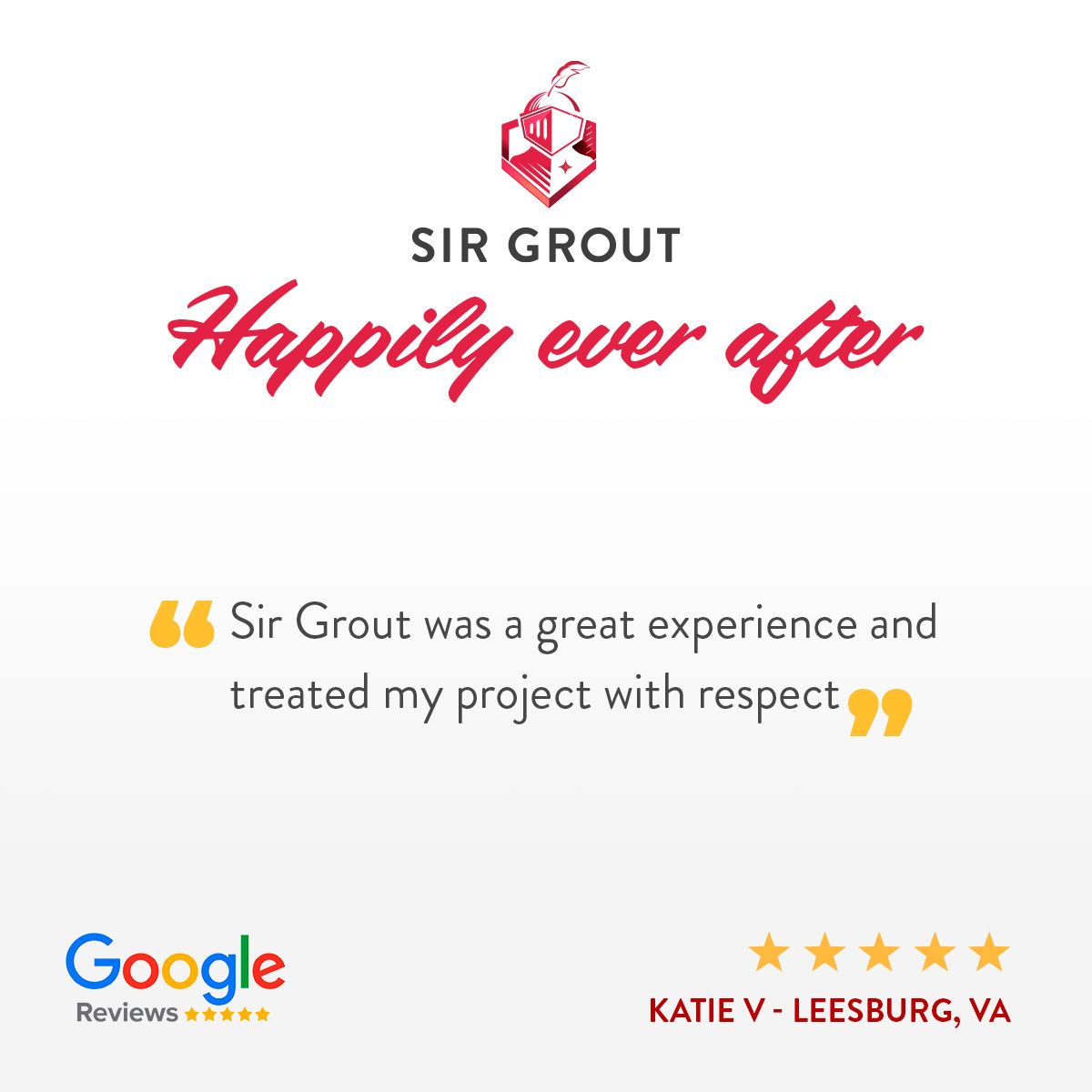 Katie V. Leesburg, VA - Testimonial