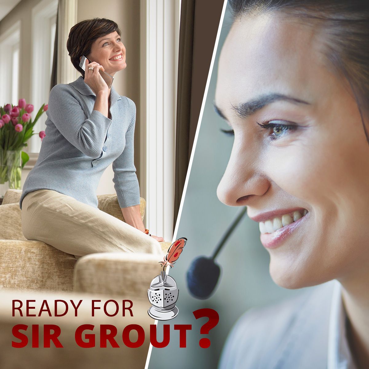 Ready for Sir Grout?
